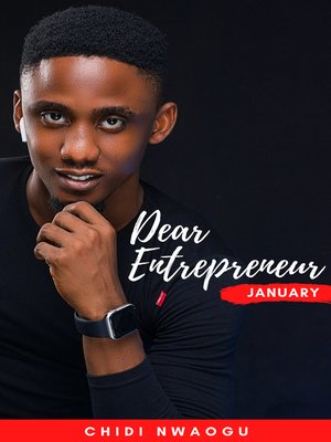 cover image of Dear Entrepreneur